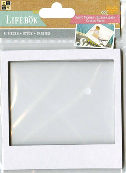 Diecuts Inc. Snapshot Photo Frames 6 pieces. - Lilly Grace Crafts