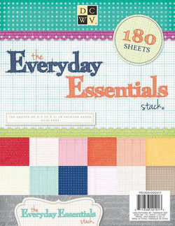 Diecuts Inc. Everyday Essentials 8.5X11 180 sheets - Lilly Grace Crafts