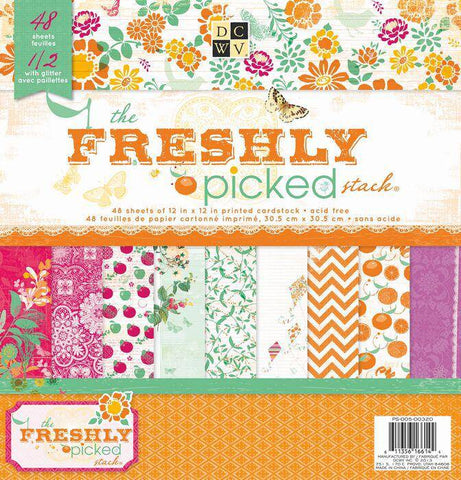 Diecuts Inc. Freshly Picked Stack 48 Count - Lilly Grace Crafts