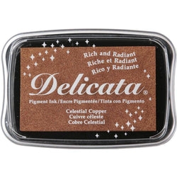 Tsukineko Celestial Copper - Delicata Ink Pad Large - Lilly Grace Crafts