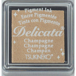 Tsukineko Champagne - Delicata Ink Pad Small - Lilly Grace Crafts