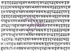 Daliart DaliART Sanskrit Script Background Rubber Cling Stamp - Lilly Grace Crafts