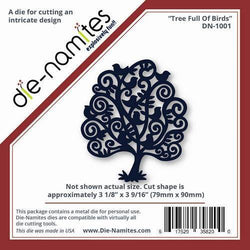 Die-Namites Die-Namites Tree Full Of Birds - Lilly Grace Crafts