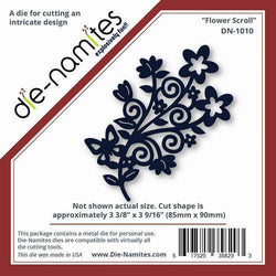 Die-Namites Die-Namites - Flower Scroll - Lilly Grace Crafts