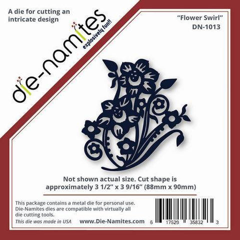 Die-Namites Die-Namites - Flower Swirl - Lilly Grace Crafts