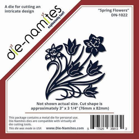 Die-Namites Die-Namites - Spring Flowers - Lilly Grace Crafts