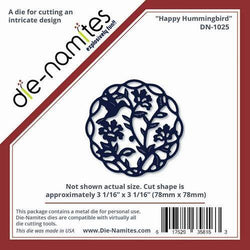 Die-Namites Die-Namites Happy Hummingbird - Lilly Grace Crafts