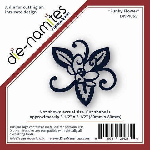 Die-Namites Die-Namites - Funky Flower - Lilly Grace Crafts