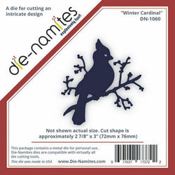 Die-Namites Die-Namites - Winter Cardinal - Lilly Grace Crafts