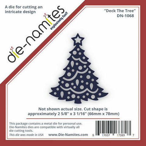 Die-Namites Die-Namites - Deck The Tree - Lilly Grace Crafts