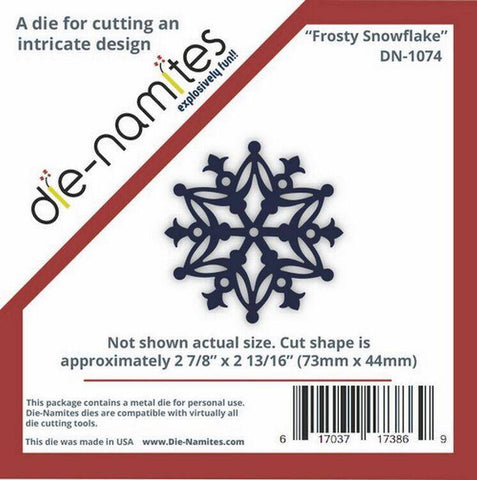 Die-Namites Die-Namites - Frosty Snowflake - Lilly Grace Crafts