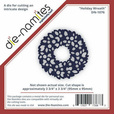 Die-Namites Die-Namites - Holiday Wreath - Lilly Grace Crafts