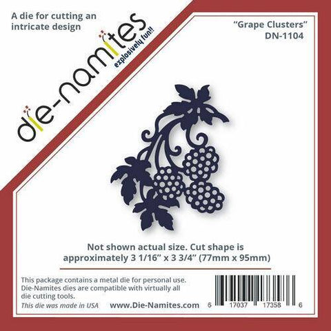 Die-Namites Die-Namites - Grape Clusters - Lilly Grace Crafts