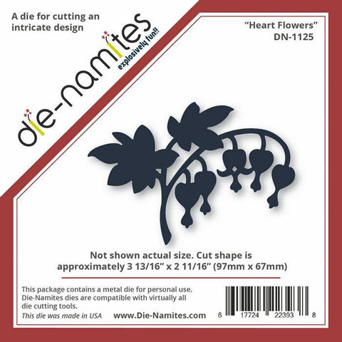 Die-Namites Die-Namites Heart Flowers - Lilly Grace Crafts