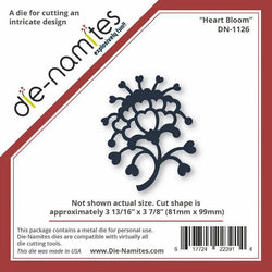 Die-Namites Die-Namites Heart Bloom - Lilly Grace Crafts