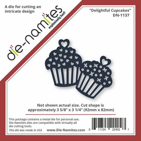 Die-Namites Die-Namites Delightful Cupcakes - Lilly Grace Crafts