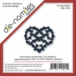 Die-Namites Die-Namites Lovely Doily - Lilly Grace Crafts