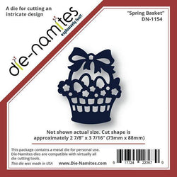 Die-Namites Spring Basket - Lilly Grace Crafts