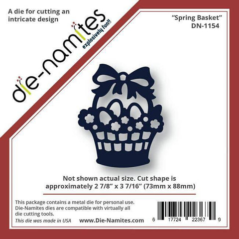 Die-Namites Spring Basket - Lilly Grace Crafts