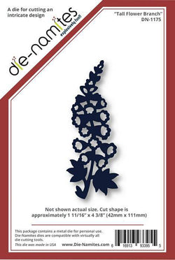 Die-Namites Tall Flower Branch - Lilly Grace Crafts