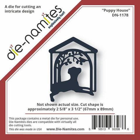 Die-Namites Puppy House - Lilly Grace Crafts