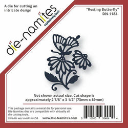 Die-Namites Resting Butterfly - Lilly Grace Crafts