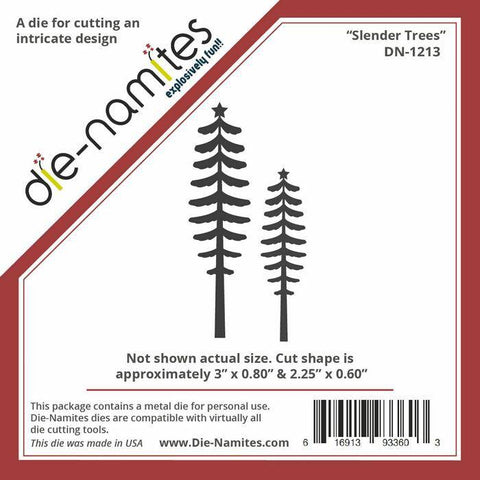 Die-Namites Slender Trees - Lilly Grace Crafts