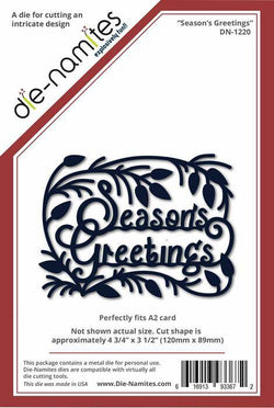 Die-Namites Seasons Greetings - Lilly Grace Crafts