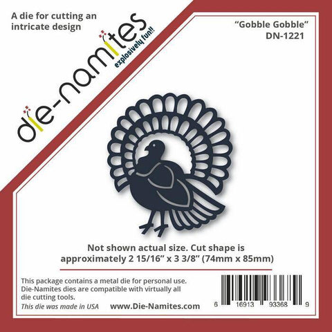 Die-Namites Gobble Gobble - Lilly Grace Crafts