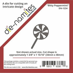Die-Namites Bitty Peppermint - Lilly Grace Crafts