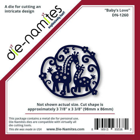 Die-Namites Babys Love - Lilly Grace Crafts