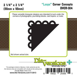 Die-Versions Corner Concepts - Loops - Lilly Grace Crafts