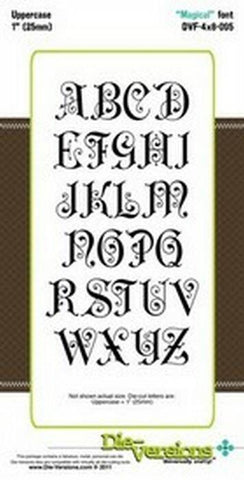 Die-Versions Fonts - Magical - Lilly Grace Crafts