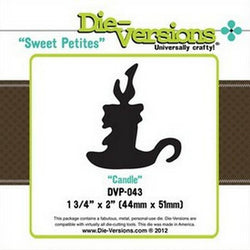 Die-Versions Sweet Petites - Candle - Lilly Grace Crafts