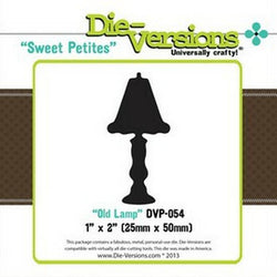 Die-Versions Sweet Petites - Old Lamp - Lilly Grace Crafts