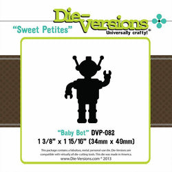 Die-Versions Sweet Petites - Baby Bot - Lilly Grace Crafts