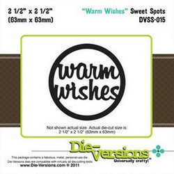 Die-Versions Sweet Spots - Warm Wishes - Lilly Grace Crafts