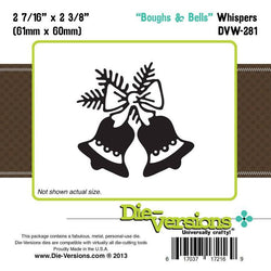 Die-Versions Whispers - Boughs and Bells - Lilly Grace Crafts