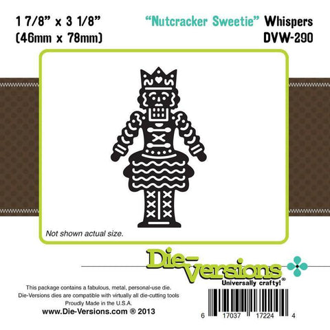 Die-Versions Whispers - Nutcracker Sweetie - Lilly Grace Crafts