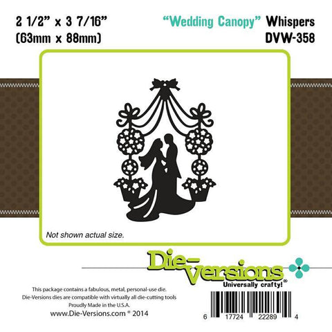 Die-Versions Whispers - Wedding Canopy - Lilly Grace Crafts