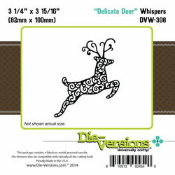 Die-Versions Die-Versions - Whispers - Delicate Deer - Lilly Grace Crafts