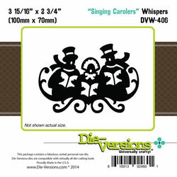 Die-Versions Die-Versions - Whispers - Singing Carolers - Lilly Grace Crafts