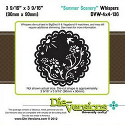 Die-Versions Whispers - Summer Scenery - Lilly Grace Crafts