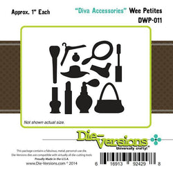 Die-Versions Die-Versions - Wee Petites - Diva Accessories - Lilly Grace Crafts