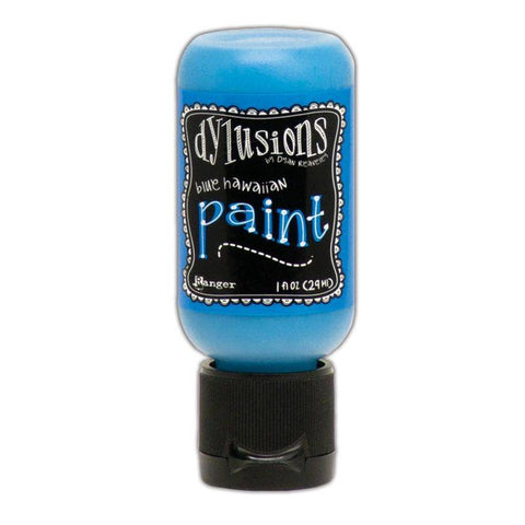 Ranger Industries Blue Hawaiian Dylusions Paints 1oz - Lilly Grace Crafts