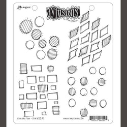 Ranger Industries Four By Four Dylusions Stamp - Lilly Grace Crafts