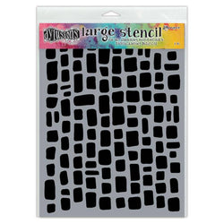 Ranger Industries Sugar Lumps, Large Dylusions Stencil - Lilly Grace Crafts