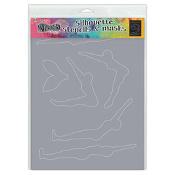 Ranger Industries Silhouettes - Make a Splash - Stencil Silhouette - Lilly Grace Crafts