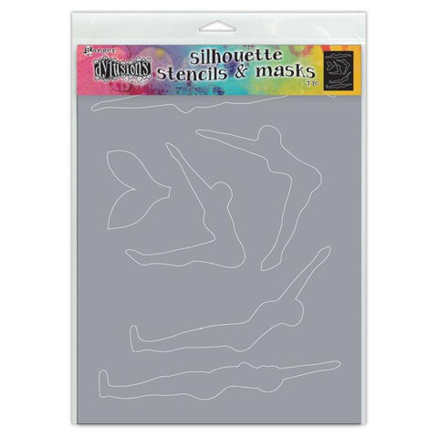 Ranger Industries Silhouettes - Make a Splash - Stencil Silhouette - Lilly Grace Crafts