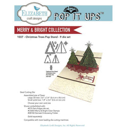 Elizabeth Craft Designs Christmas Tree Pop up Stand Die - Lilly Grace Crafts